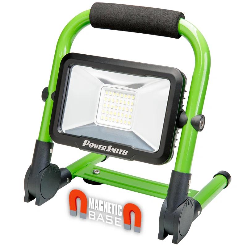 PowerSmith Powersmith Rechargeable Led Work Light With Foldable Magnetic Stand
