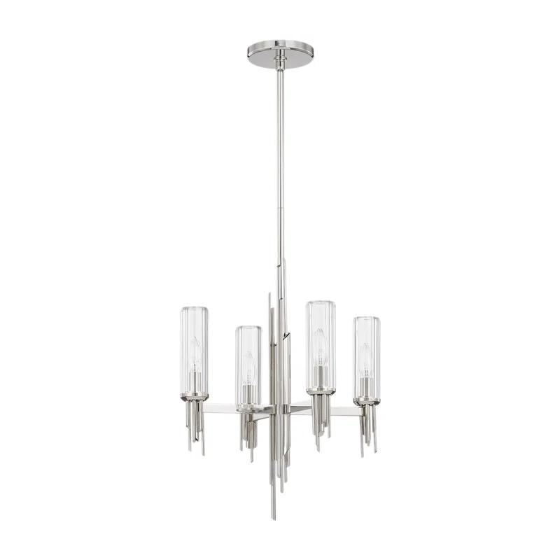 Alora Lighting Torres 4 - Light Modern Linear Chandelier