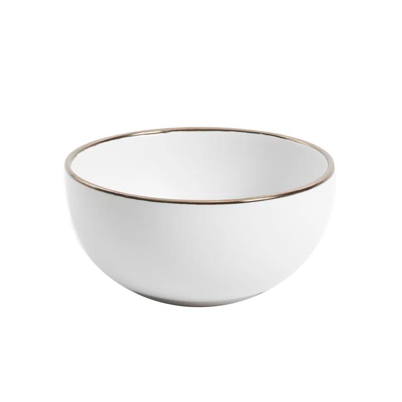 Gibson Home Rockaway Round Stoneware Dinnerware
