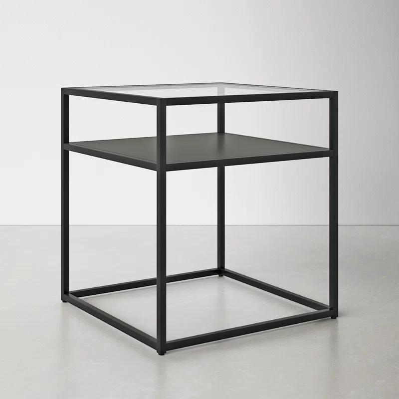 Duran Glass End Table