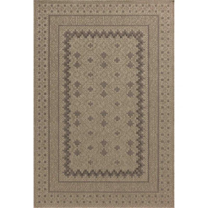 Chris Loves Julia x Loloi Providence Charcoal / Dove Indoor/Outdoor Area Rug