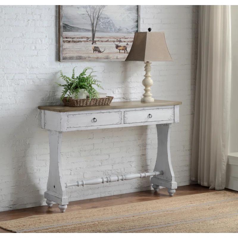 One Allium Way® Carminda console table, entryway table, foyer table with 2 drawers
