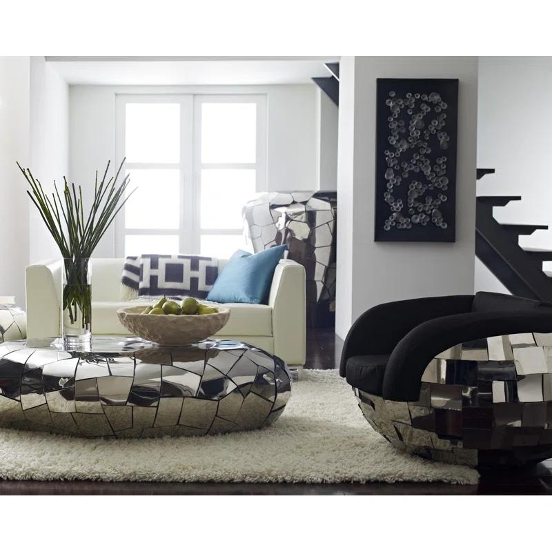 Crazy Cut Solid Coffee Table