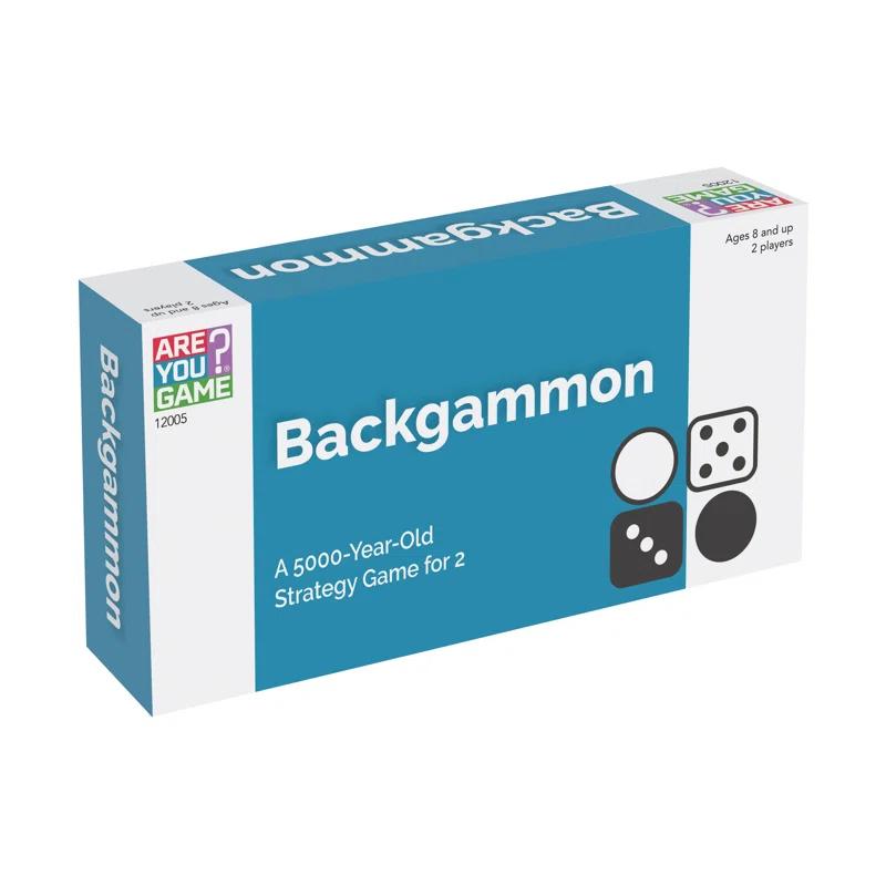 AreYouGame.com AreYouGame.com 11.875'' L Backgammon Game Set
