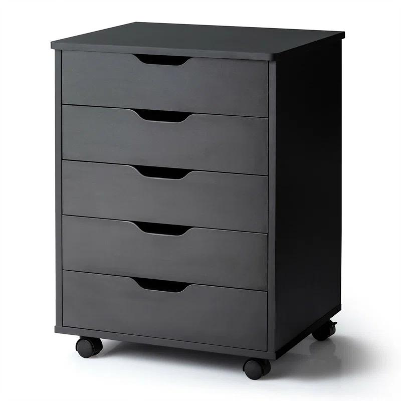 Rebrilliant Jarratt 5 Drawer Storage Drawer