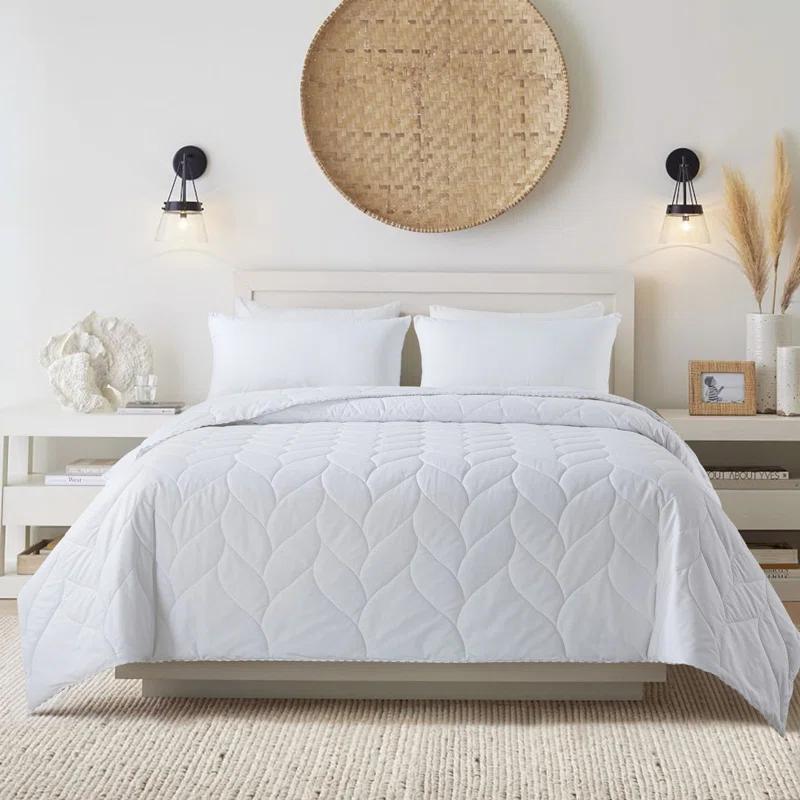 Waverly Waverly Antimicrobial Cotton White Duck Down Blanket