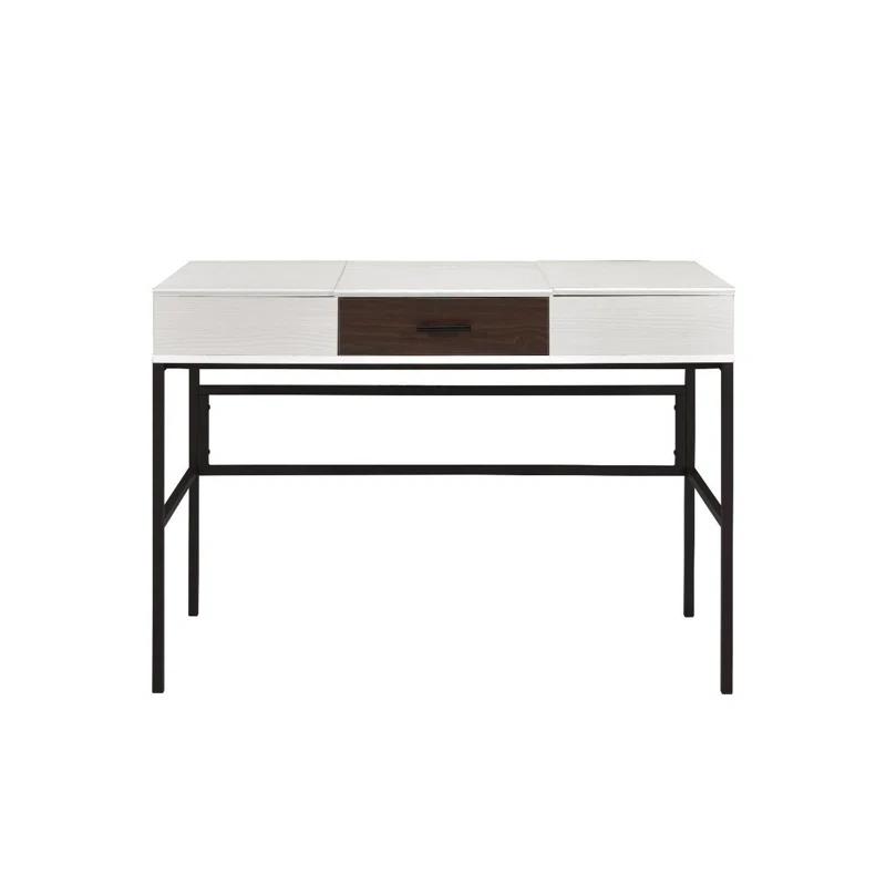 Latitude Run® Metal Base Writing Desk
