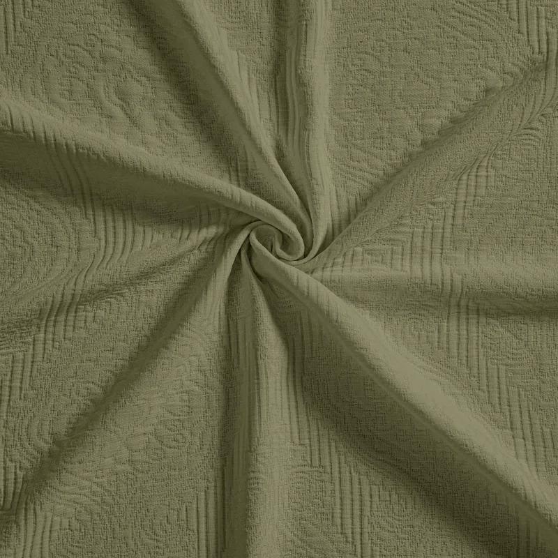 Superior Superior Florin Matelasse Jacquard Scrolling Medallion Cotton Bedspread Set With Pillow Shams