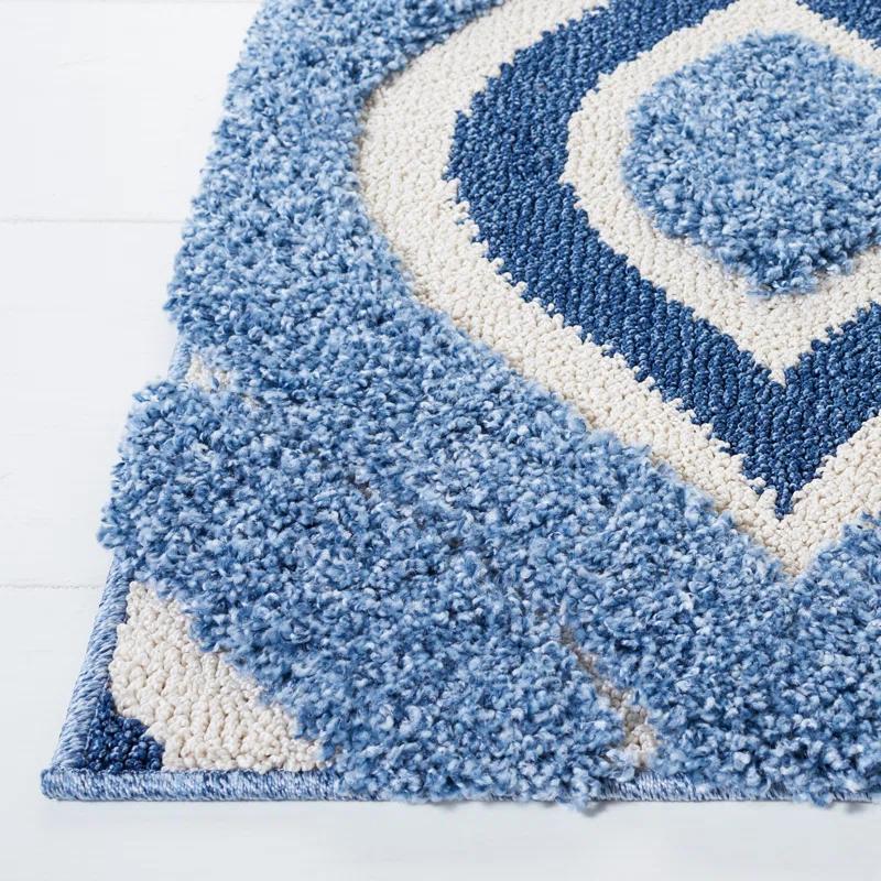 George Oliver Florida Shag Performance Geometric Rug