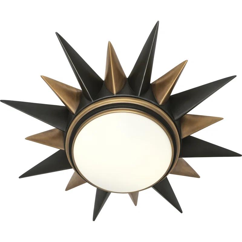 Cosmos Glass Flush Mount