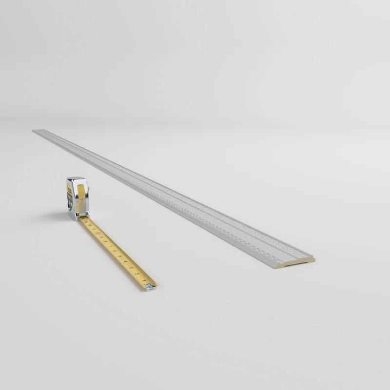 Ekena Millwork 2 3/4"H x 1/2"P x 94 1/2"L, (1 5/8" Repeat), Tralee Chair Rail (Set of 12)