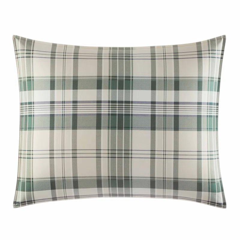 Eddie Bauer Eddie Bauer Timbers Green Cotton Reversible Bedding Set