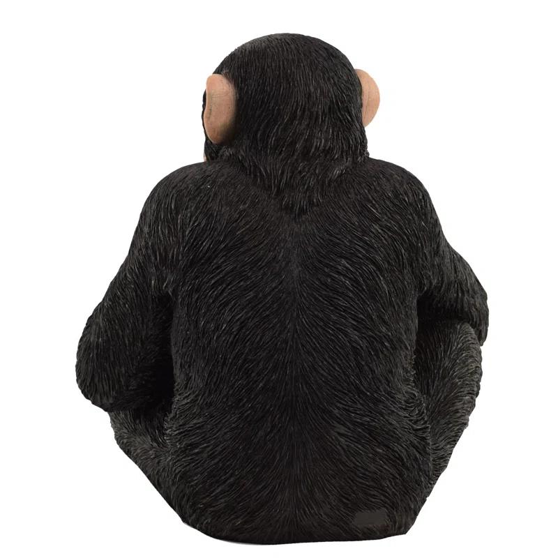 Hi-Line Gift Ltd. Monkey Sitting Statue