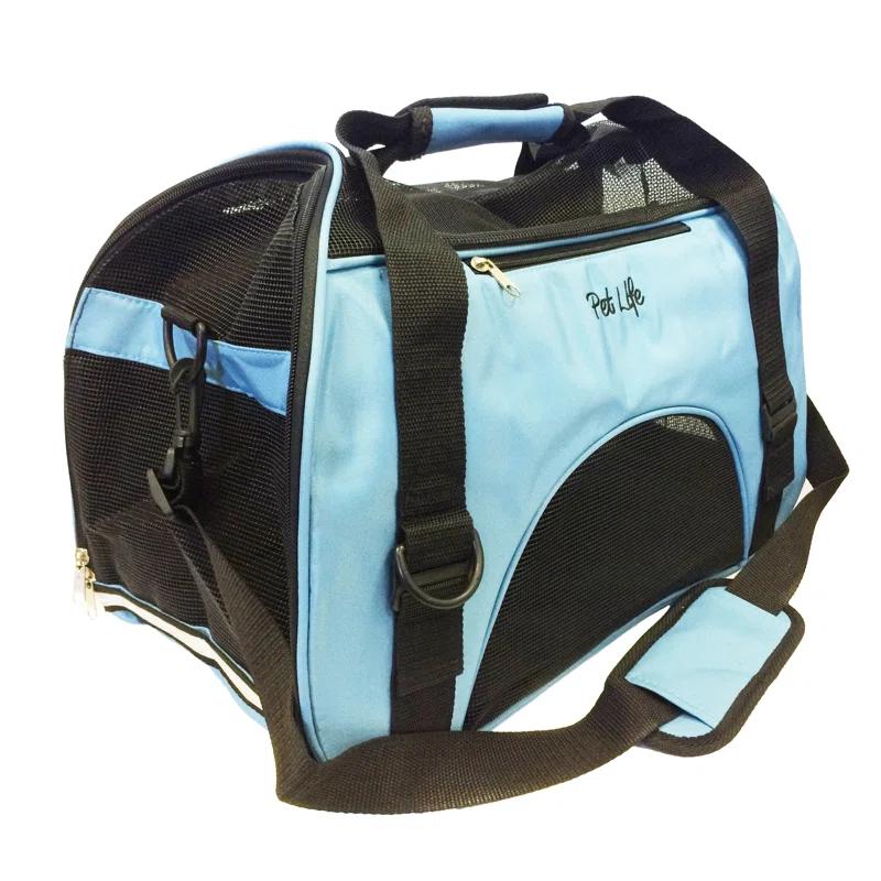 Pet Life Pet Life Airline Approved Altitude Force Sporty Zippered Fashion Pet Carrier
