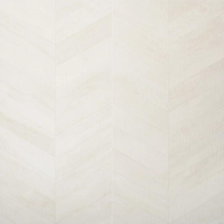 Auburn Chevron 24 in. x 48 in. Matte Porcelain Floor and Wall Tile (15.49 Sq. Ft. / Case)