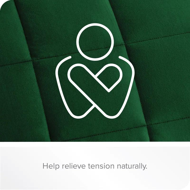 Bare Home Cotton Twill Weighted Blanket