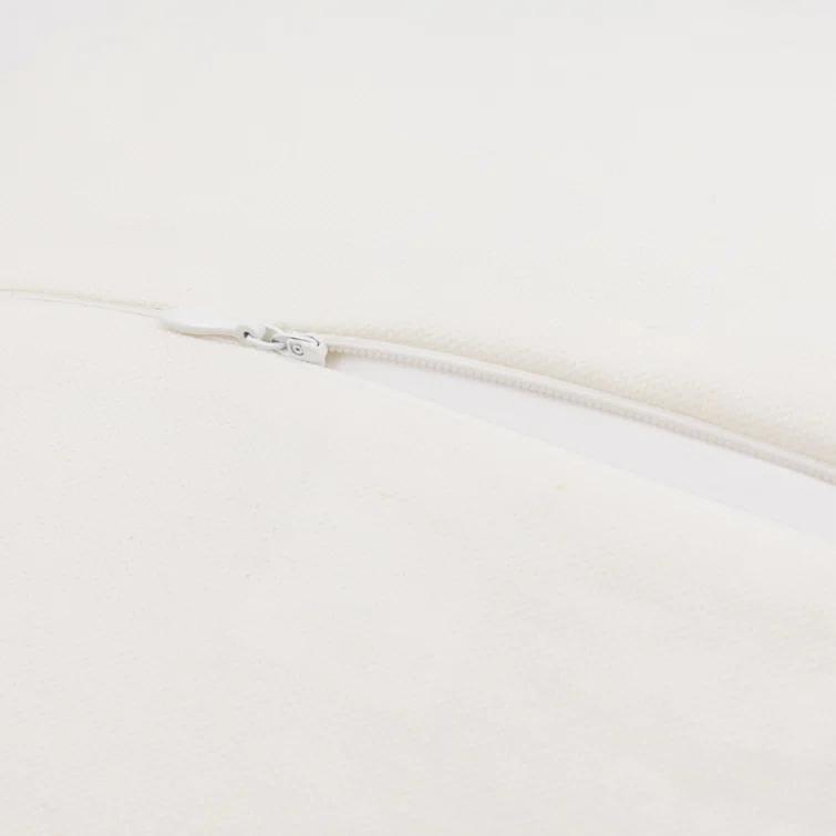 JWH Simulation Rose Flower Throw Pillow Decorative Round Floral Accent Pillow Cover & Insert