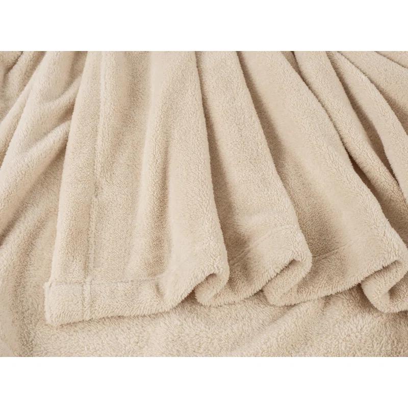 American Soft Linen Edison Knitted Throw Blanket