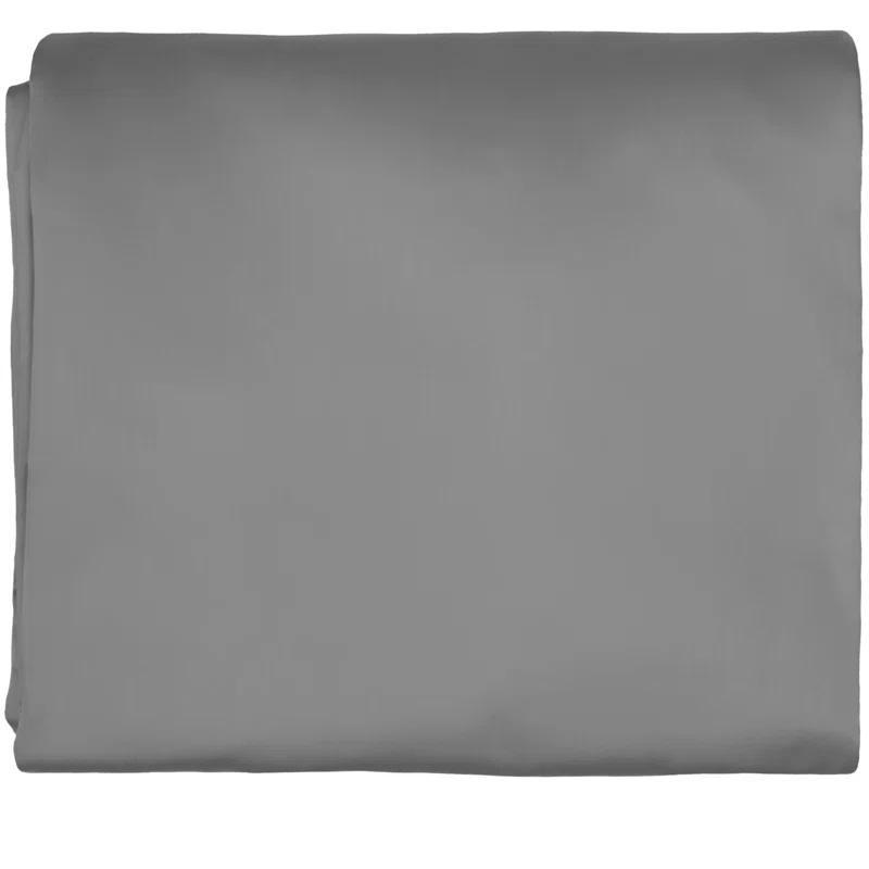 Bare Home Organic Sateen Machine Woven Fitted Sheet