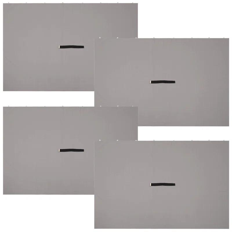 Arlmont & Co. Solomon Arlmont & Co. Fabric Side Wall for Gazebo (Set of 4)