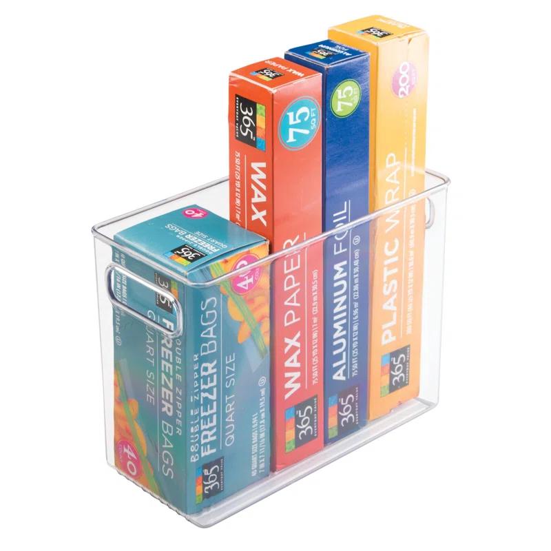 mDesign Kitchen Storage Plastic Bin Set