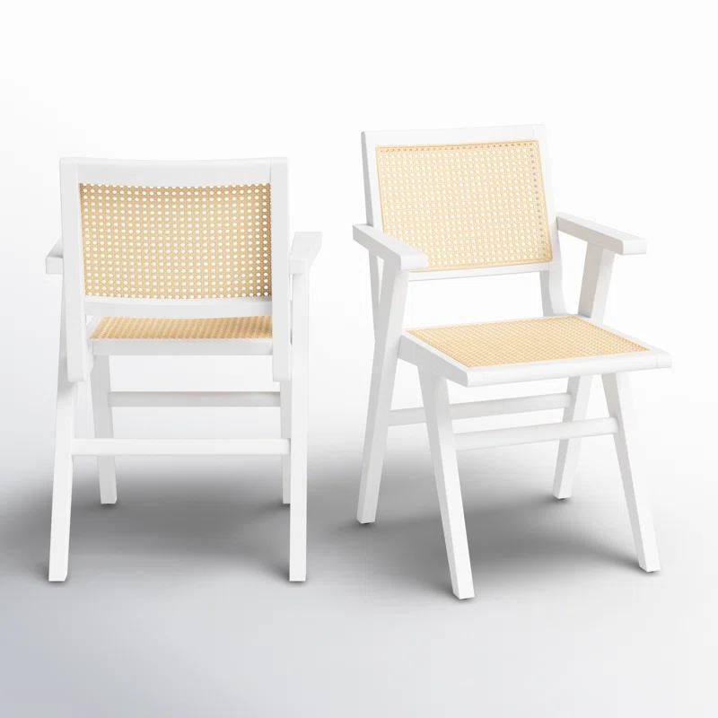 AllModern Atticus 18.10'' H Ash Armchair (Set of 2)