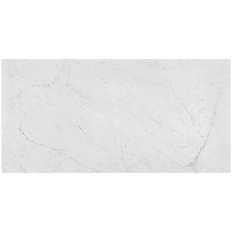 Bond Tile 24" x 47" Polished Marble Look Porcelain Floor and Wall Tile (15.5 Sq. Ft. / Case)