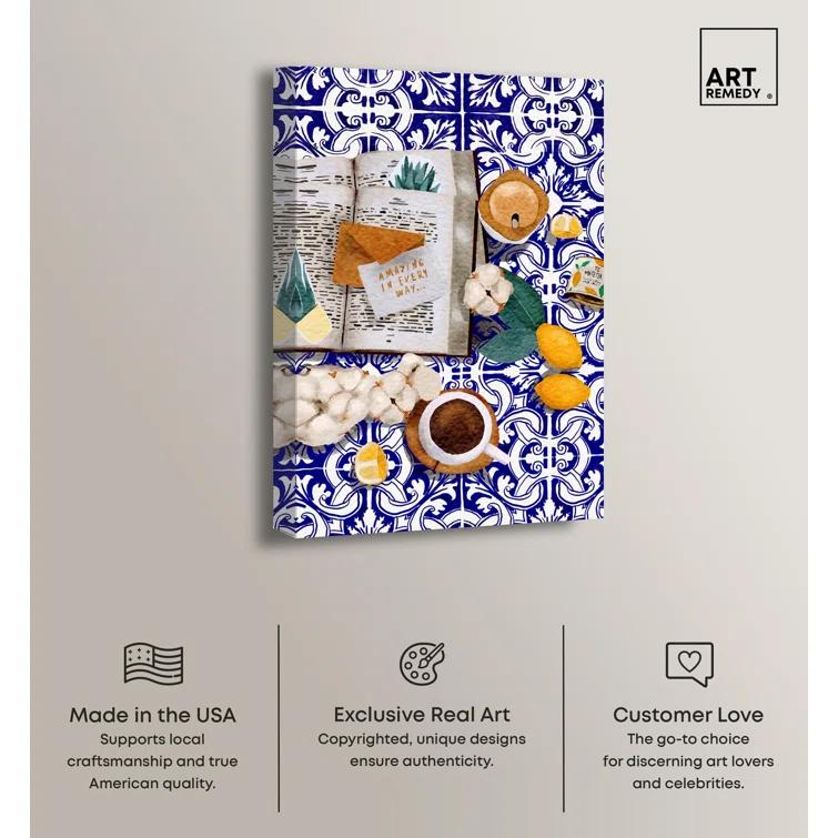 Art Remedy Amazingly Productive Canvas Modern Kitchen Print by Art Remedy