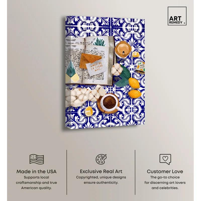 Art Remedy Amazingly Productive Canvas Modern Kitchen Print by Art Remedy