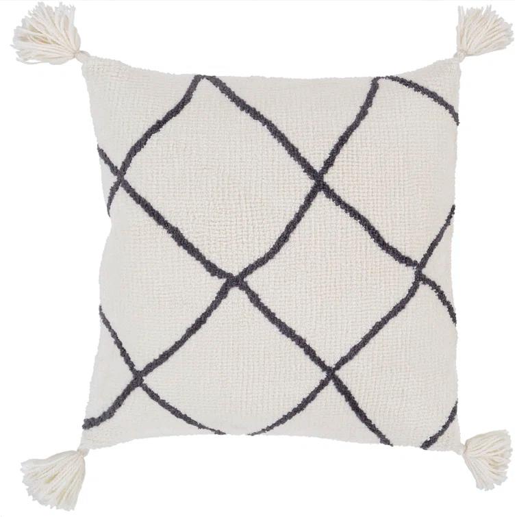 Saveria Bohemian Geometric Throw Square Pillow