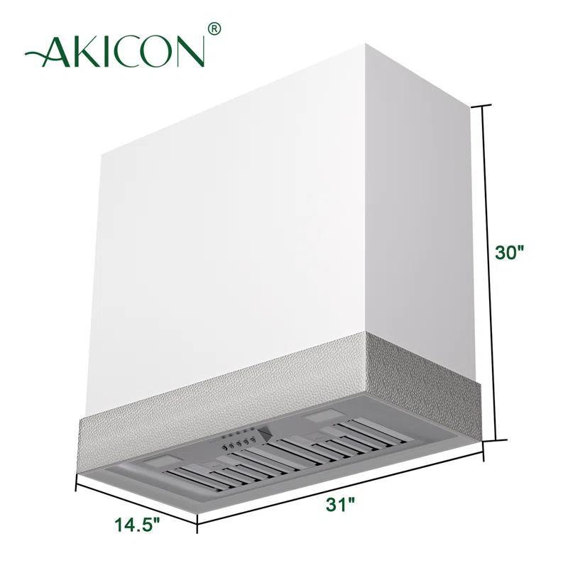 Akicon Akicon 600 CFM Ducted (Vented) Wall Mounted Required Range Hood