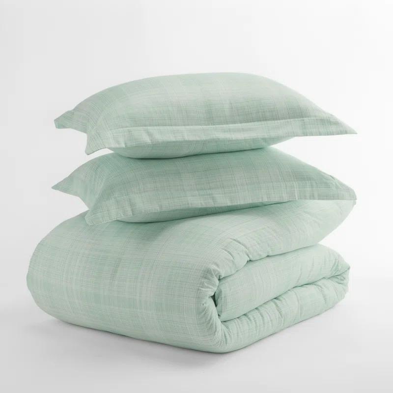 Becky Cameron Simply Soft Thatch Pattern Duvet Cover Set