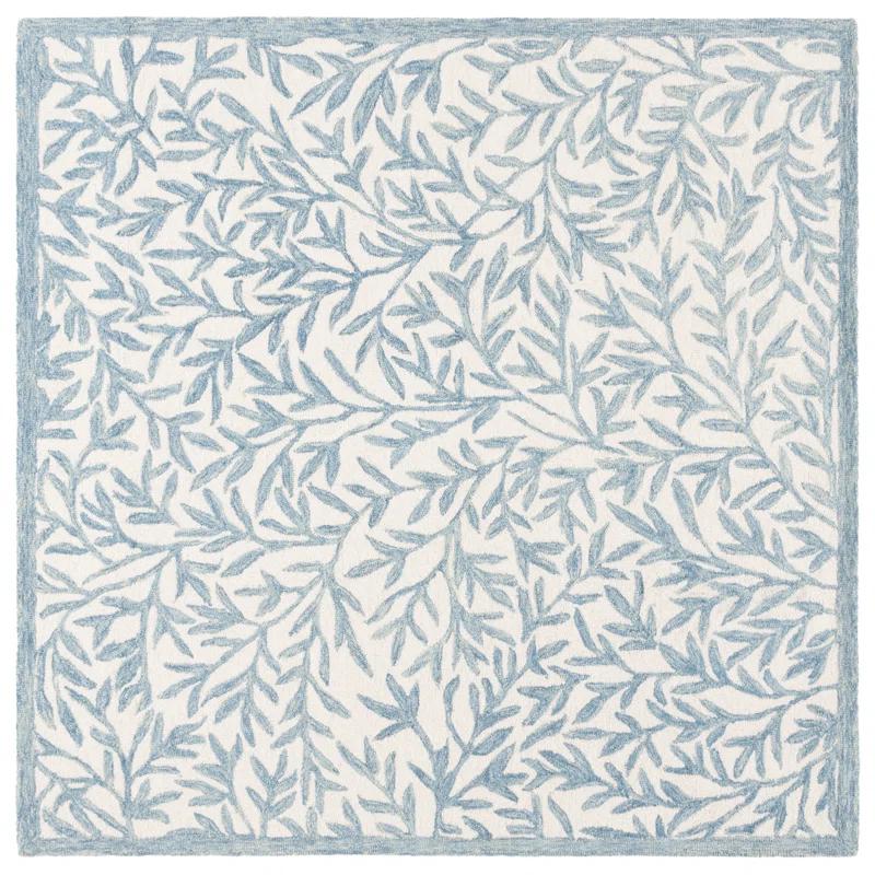 Martha Stewart Hand Tufted 80% Wool, 20% Cotton Floral Rug