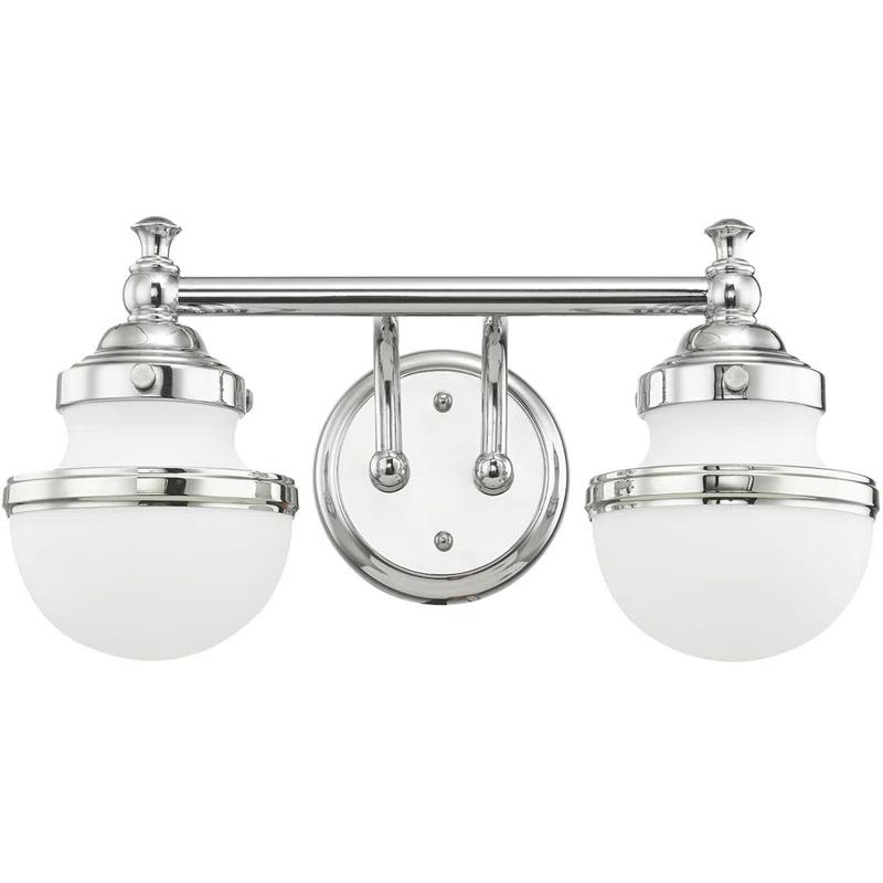 Livex Lighting Oldwick 2 - Light Vanity in Polished Chrome