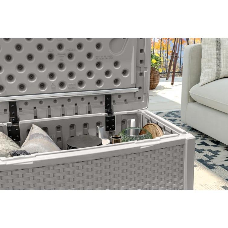 Suncast Rectangular Resin Outdoor Coffee Table