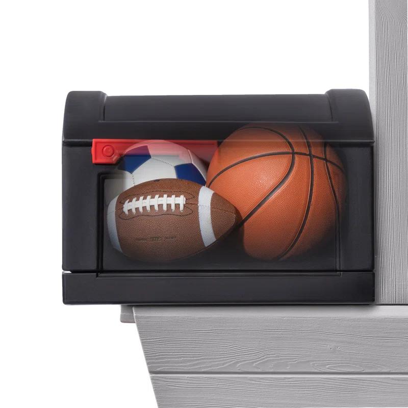 Step2 Step2 Brown Highland Mail Post & Large Capacity XL Mailbox