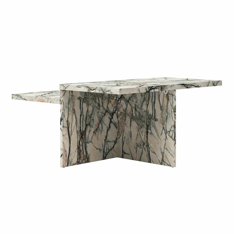 CosmoLiving by Cosmopolitan Brielle Two-Tiered Coffee Table
