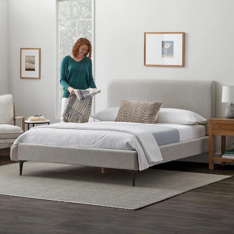 Wade Logan® Garfinkel Upholstered Platform Bed
