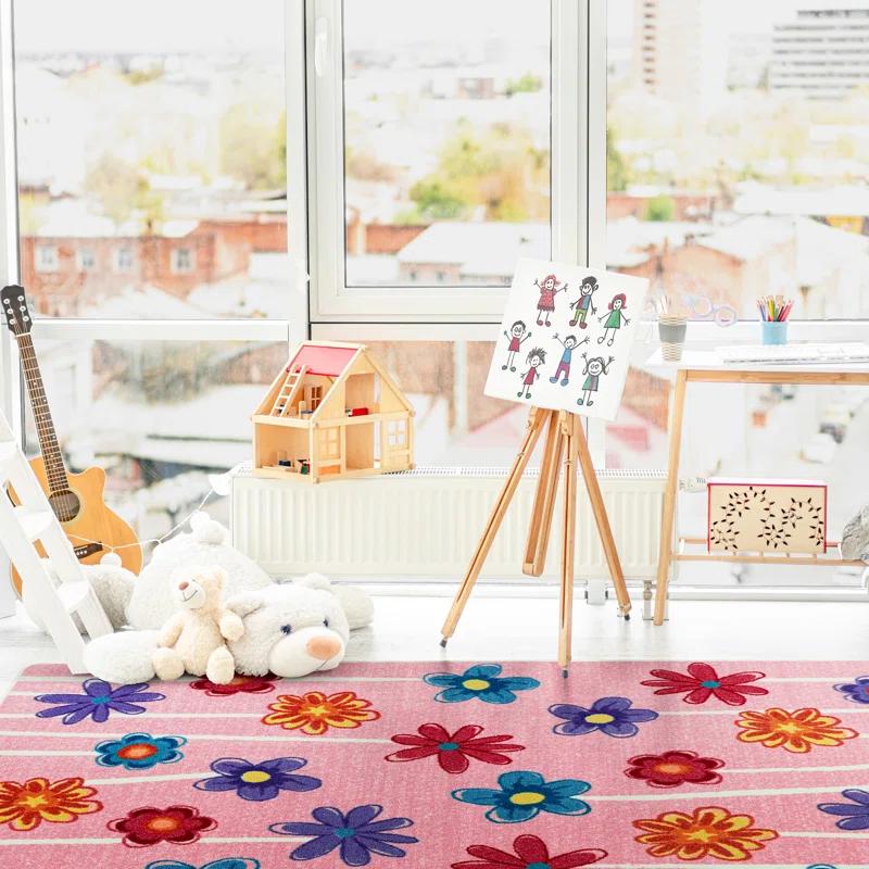 Joy Carpets Big Blooms by Joy Carpets Area Rug