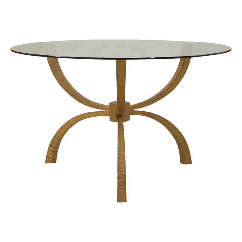 Teton Rectangular Table-Gold
