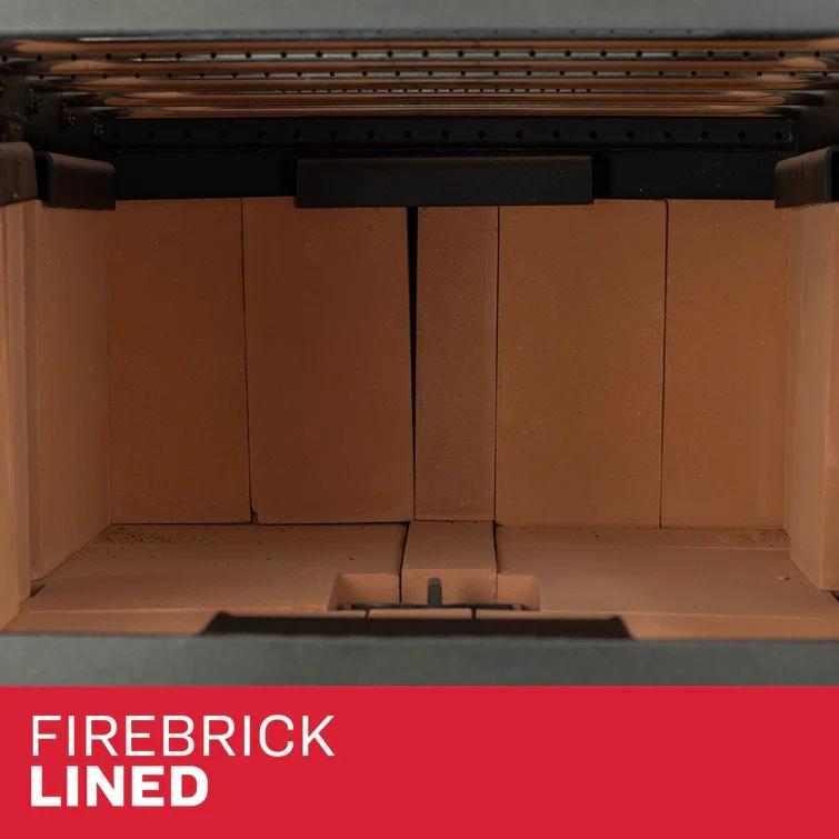 Ashley Hearth 3200 Square Feet Direct Vent Freestanding Wood Burning Stove with Blower