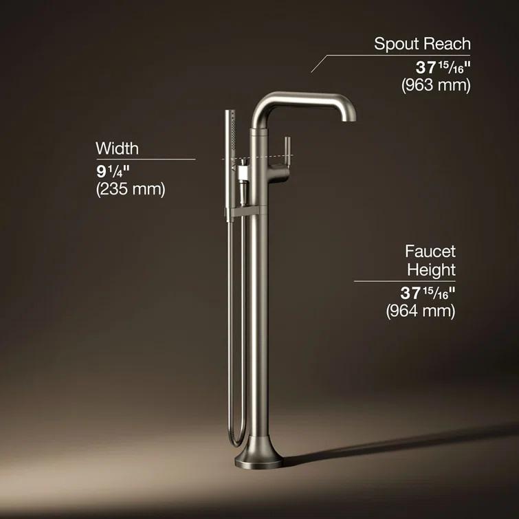 Tone Floor Mounted Clawfoot Tub Faucet