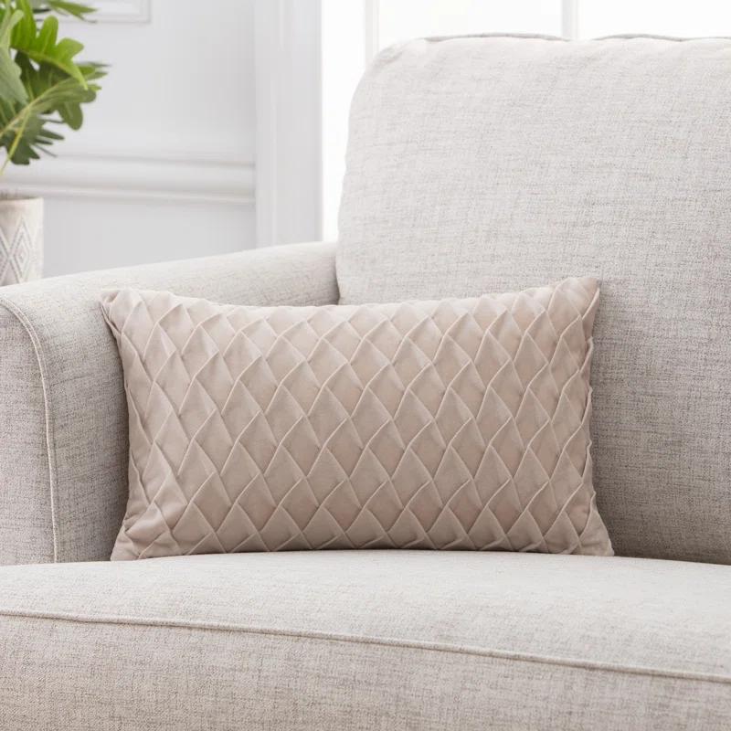 Chanasya Chanasya Gem Textured Velvet Decorative Throw Pillow Cover