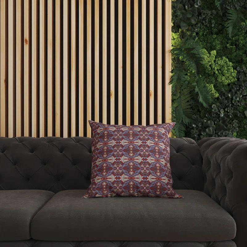 Amrita Sen Floral Elegance Floral Reversible Throw Pillow