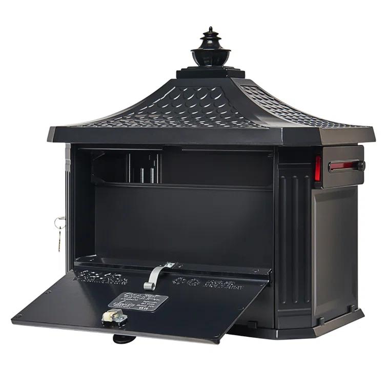 Pedestal Locking Post Mounted Mailbox