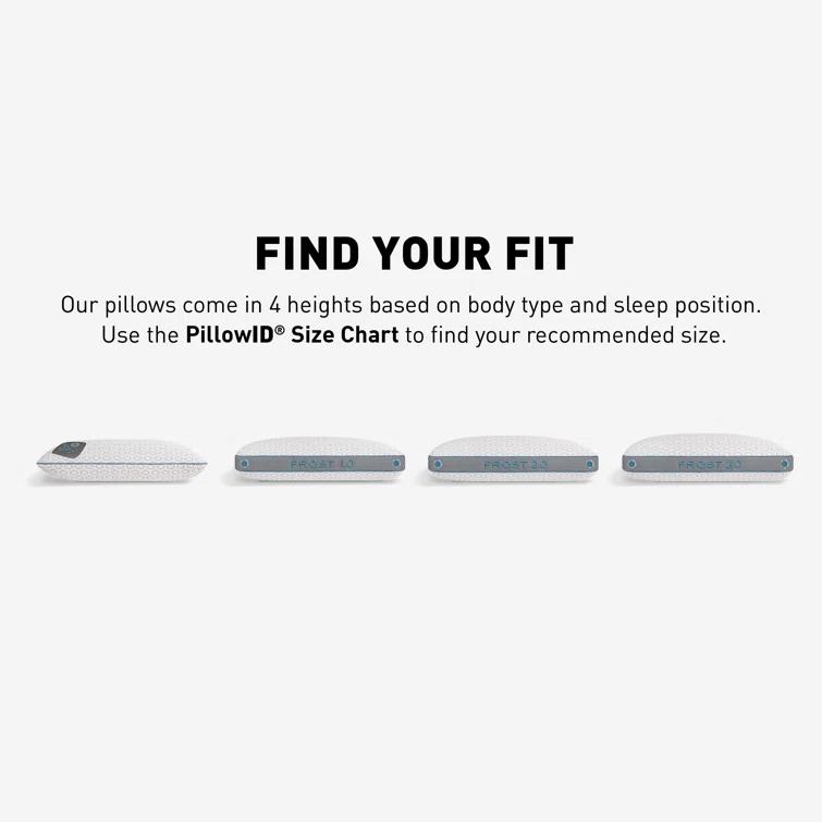 Bedgear Bedgear Frost Performance Pillow - Cooling Bed Pillow - All Sleep Positions