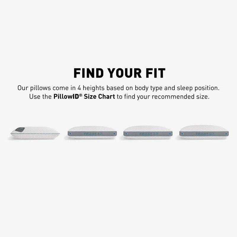 Bedgear Bedgear Frost Performance Pillow - Cooling Bed Pillow - All Sleep Positions