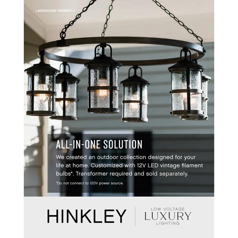 Lakehouse 12v Six-Light Outdoor Chandelier