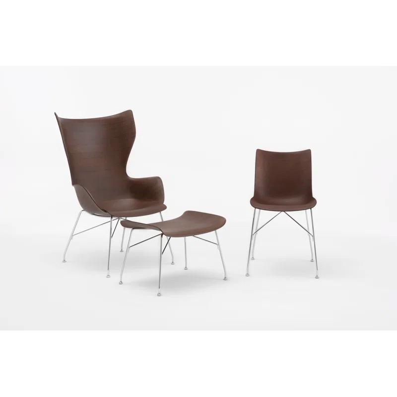 Kartell P/Wood Side Chair | Wayfair