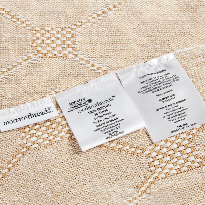Amrapur Overseas Inc. Plain Weave / Muslin Throw Blanket